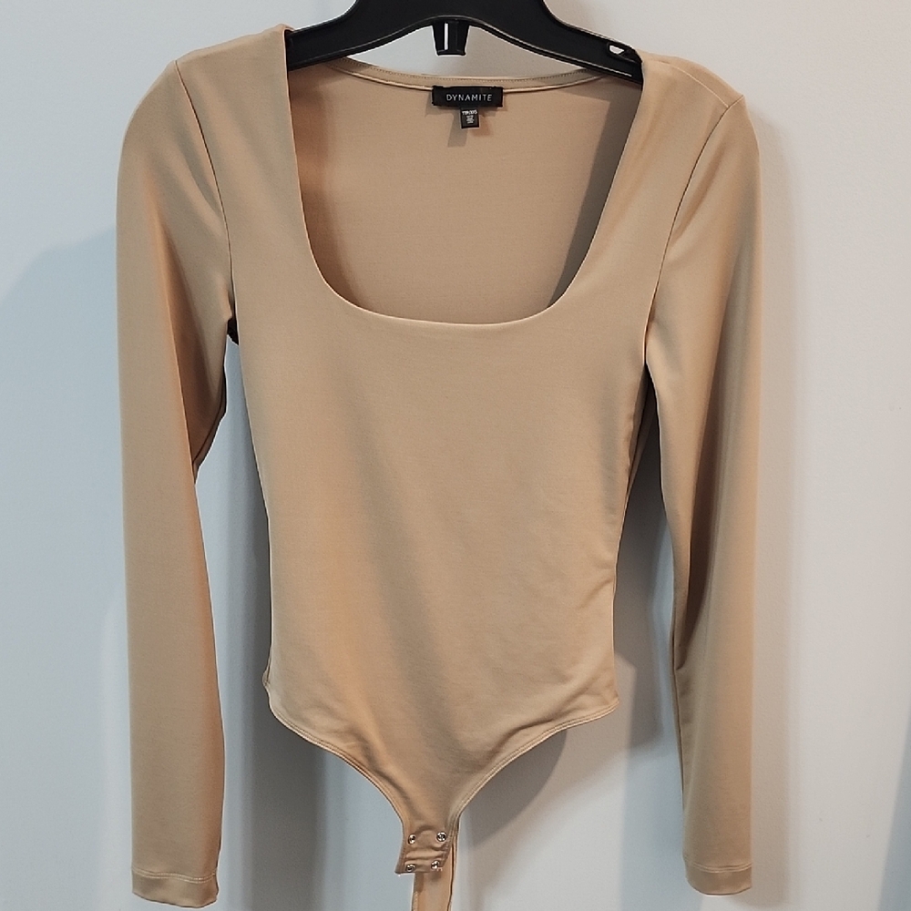 Dynamite Fitted Long Sleeve Bodysuit